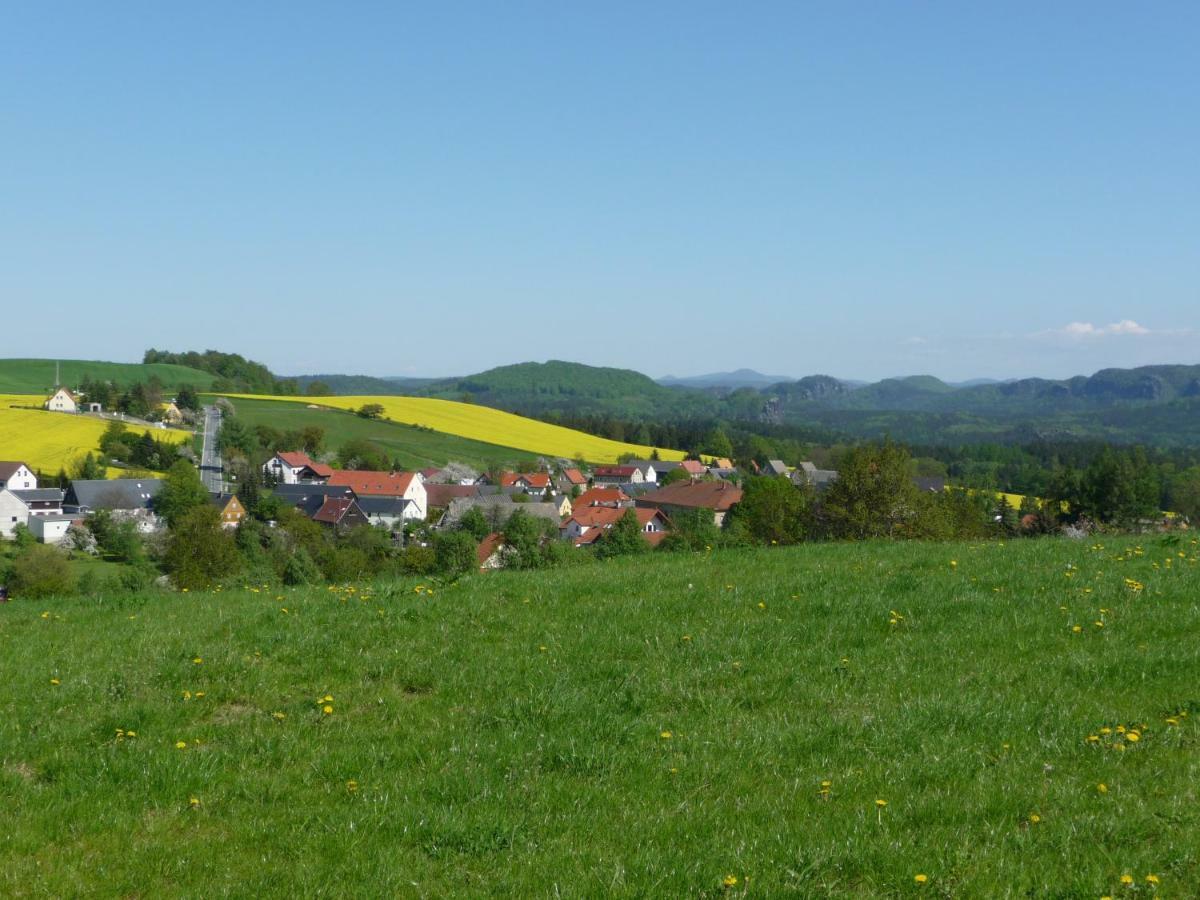 Pension Am Weinberg Saechsische Schweiz Mittelndorf エクステリア 写真