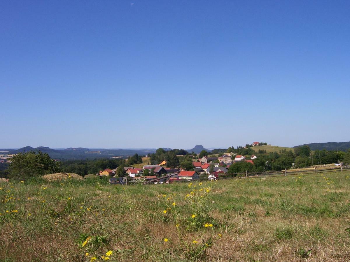 Pension Am Weinberg Saechsische Schweiz Mittelndorf エクステリア 写真