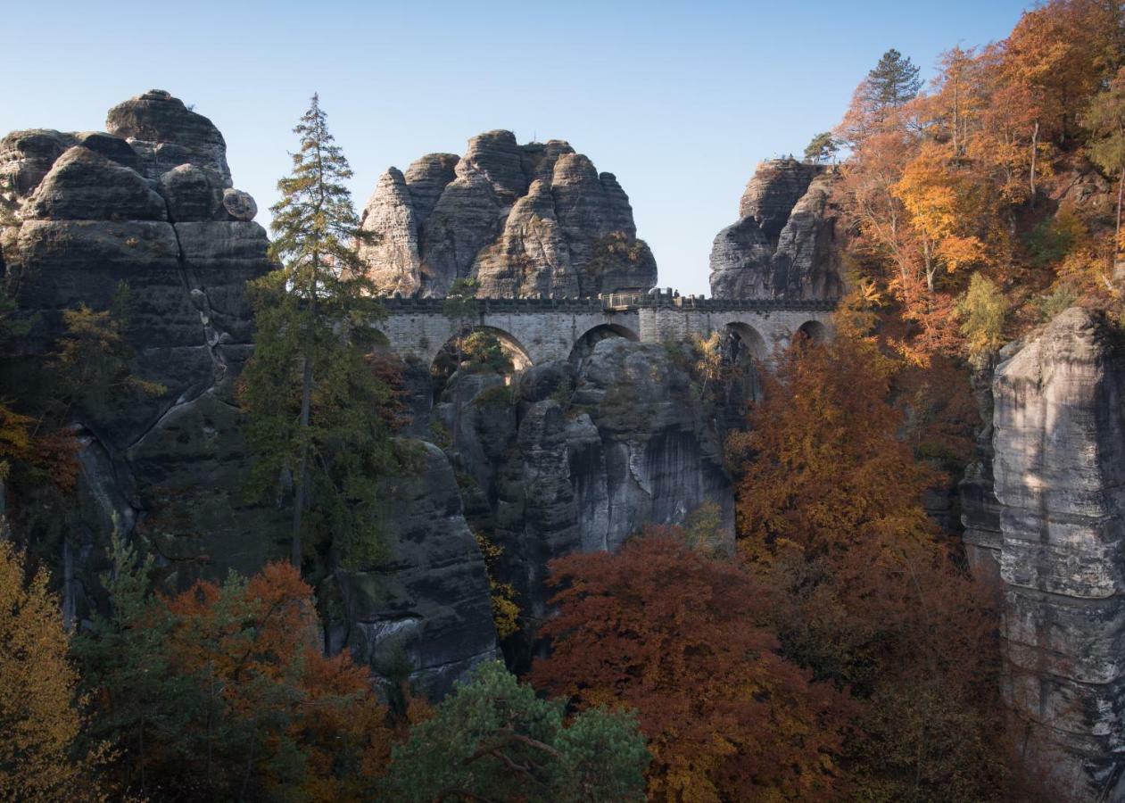 Pension Am Weinberg Saechsische Schweiz Mittelndorf エクステリア 写真